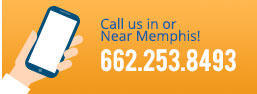 call us in or near memphis! -- 662.253.8493